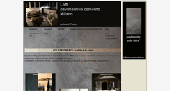 Desktop Screenshot of loftpavimenti.it