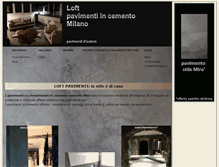 Tablet Screenshot of loftpavimenti.it